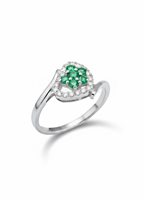 Ring Gaurosa Woman Liana in Gold Diamante 0.145 Ct 10475828 - 10475828